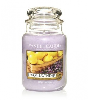 Lemon Lavender - Large Jar Candle - The Candle Scentre