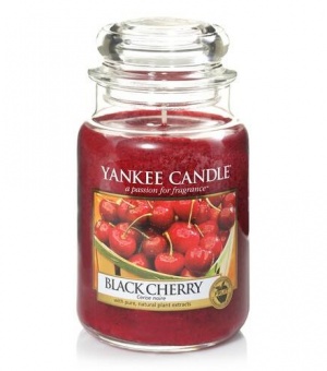 Black Cherry - Large Jar Candle - The Candle Scentre