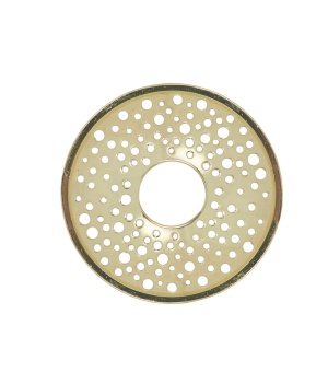 LAST CHANCE Kensington - Gold Punched Metal - Illuma-Lid™