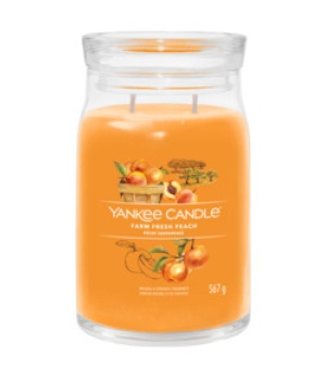 Farm Fresh Peach- Signature Large Jar Candle
