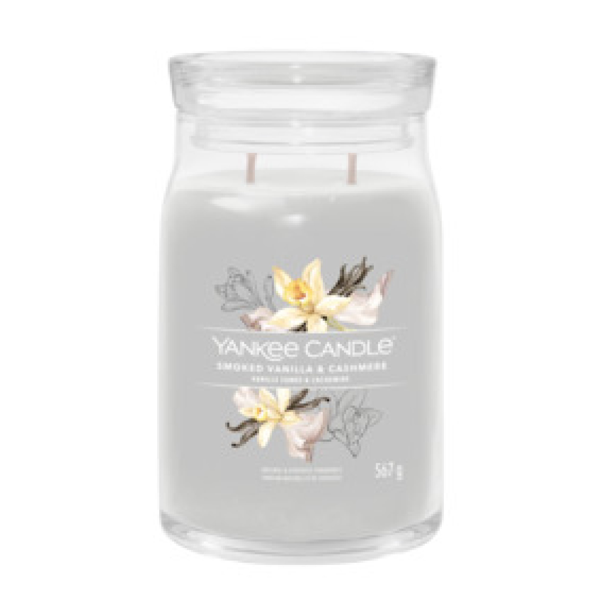 Smoked Vanilla & Cashmere- Signature Large Jar Candle - The Candle Scentre