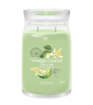 Vanilla Lime- Signature Large Jar Candle