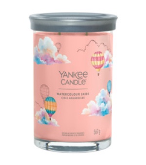 Watercolour Skies- Signature Large Tumbler Candle