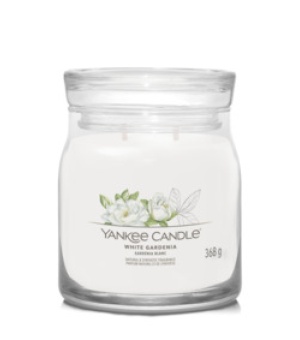 White Gardinia- Signature Medium Jar Candle