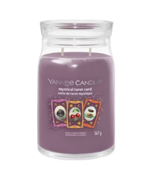 NEW-Mystical Tarot Card Signature Large Jar Candle